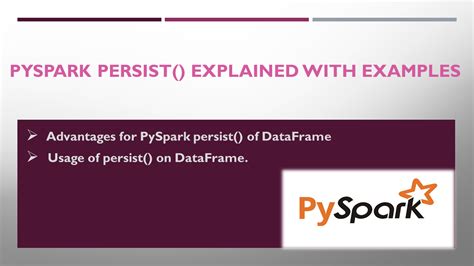 Pyspark Persist Explained With Examples Spark By Examples