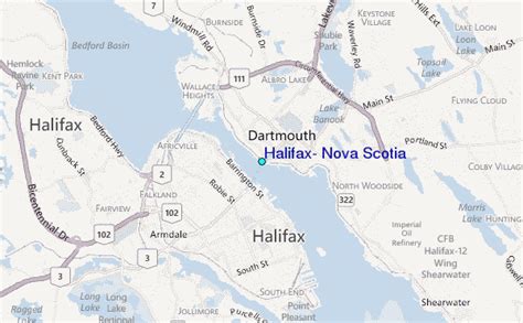 Map Of Halifax Nova Scotia Maps For You