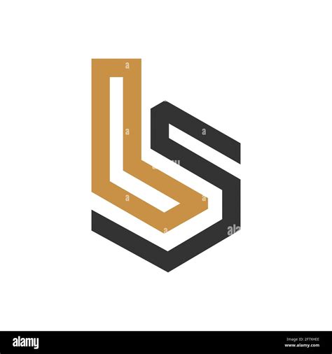 Dise O Inicial De La Plantilla Vectorial Del Logotipo De La Letra Sl