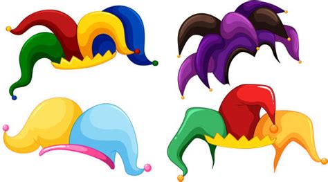 Best Court Jester Hat Clip Art Illustrations Royalty Free Vector