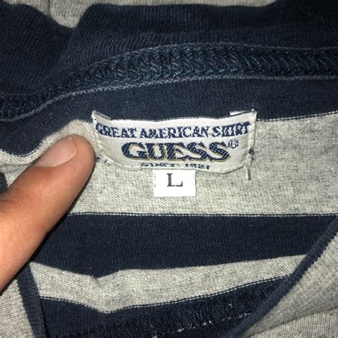 Guess By Marciano Shirts Vintage Guess Stripe Poshmark