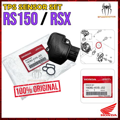 100 Original Honda TPS Throttle Position Sensor RS150 RSX150 RSX