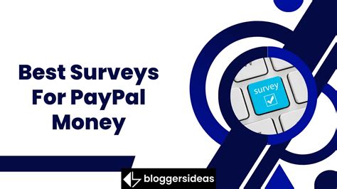 Best Surveys For Paypal Money Pick