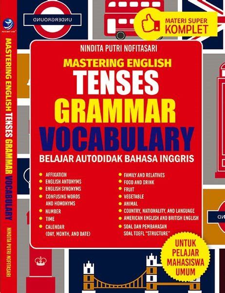 Jual Mastering English Tenses Grammar Vocabulary Belajar Autodidak