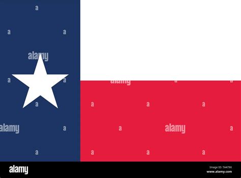 Texas state flag. Vector illustration Stock Vector Image & Art - Alamy