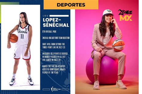 Ella es Lou López primera mexicana que jugará en la WNBA Notizona MX