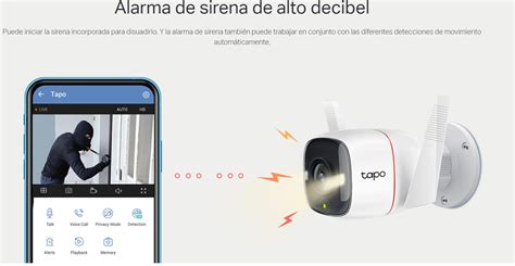 Ripley C Mara De Seguridad Wifi K Tp Link Tapo C Ws De Exterior