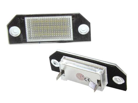 24 SMD LED Kennzeichenbeleuchtung Ford Focus MK2 2003 2008 E Prüfzeichen