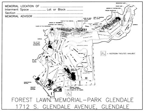 Forest Lawn Hollywood Hills Map - Maping Resources