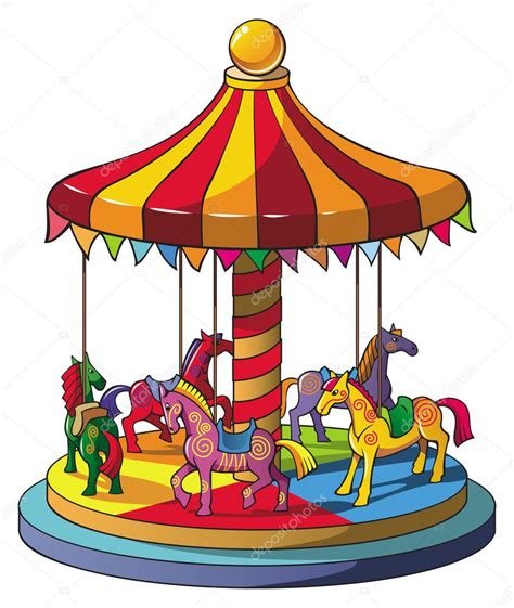 Carousel — Stock Vector © Ensiferum 8009447