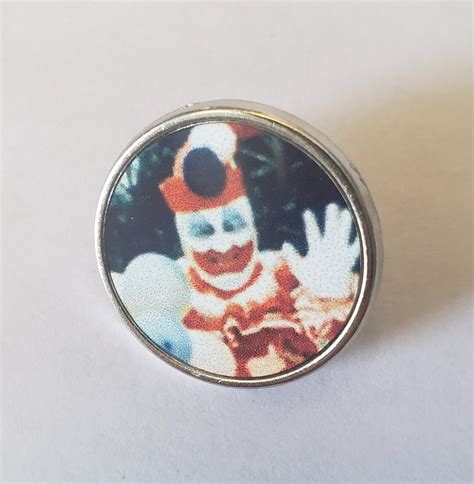 Metal Pin Of Pogo The Clown John Wayne Gacy Etsy