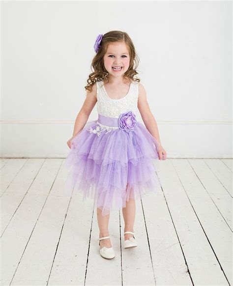 9 Lilac Flower Girls Dresses Proyecto