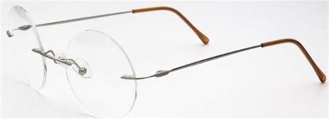 Round Semi Rimless Eyeglasses Gallo