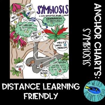 DISTANCE LEARNING FRIENDLY SCIENCE SCAFFOLDED NOTES ANCHOR CHART SYMBIOSIS