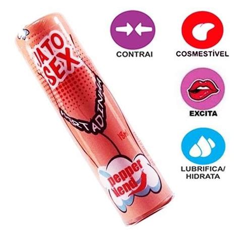 Jato Sex Gel Excitante Apertadinha 18g Pepper Blend Sexy Atacado