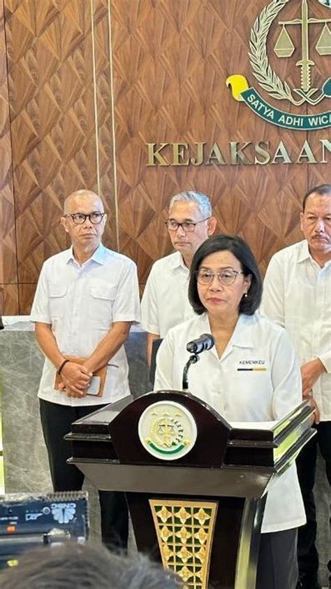 VIDEO Keras Depan Jaksa Agung Sri Mulyani Lapor Dugaan Korupsi Rp 2 5