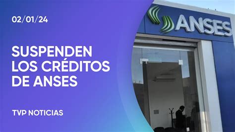 El Gobierno suspendió los créditos Anses para jubilados y trabajadores