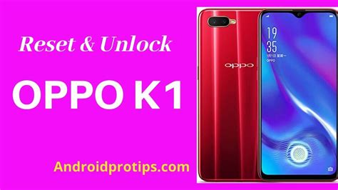 How To Reset Unlock OPPO K1 YouTube