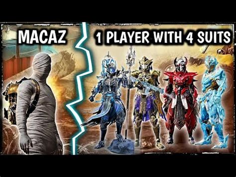 PHARAOH POSEIDON RAVEN AND AVALANCHE X SUIT PLAYER CHALLENGED ME 1 VS