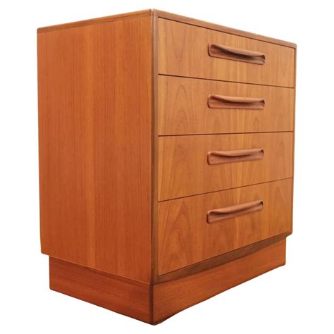 Mid Century Modern Egomme G Plan Librenza Tallboy Chest Of Drawers