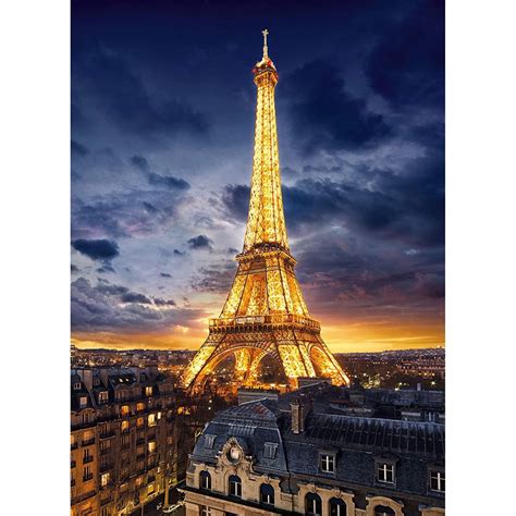 Clementoni Hqc 1000pc Puzzle Eiffel Tower 1220 39514 Toys Shopgr