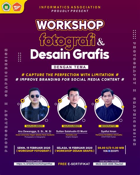 Workshop Fotografi dan Desain Grafis - STKIP PGRI Pacitan