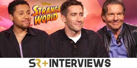 Jake Gyllenhaal, Dennis Quaid & Jaboukie Young-White Interview: Strange World