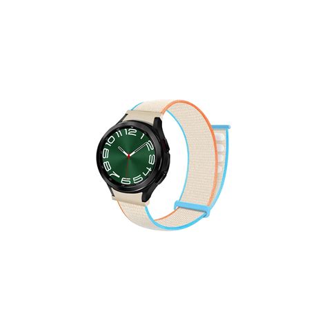 Nylon Armband No Gap Samsung Galaxy Watch Classic Mm Cream