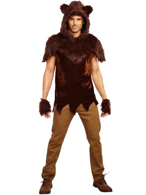 Couple Costumes Mens Bear Costume Mens Halloween Costumes With