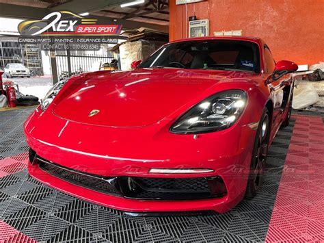 Porsche Cayman 718 Front Bumper Sport GTS Rexsupersport Specializes