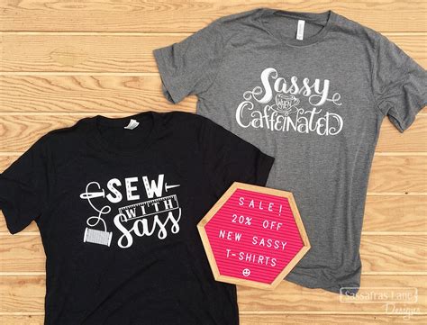 New Sassy T-Shirts + Pre-Order Sale! – Sassafras Lane Designs