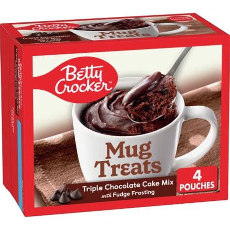 Betty Crocker Triple Chocolate Cake With Fudge Frosting Mug Treats