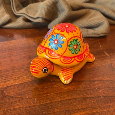 Accents Clay Decorative Turtle With Removable Shell Poshmark