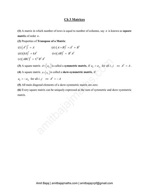 Maths Formulas Pdf 6