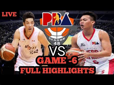 Meralco Bolts Vs Brgy Ginebra Full Game Highlights Pba Live Pba