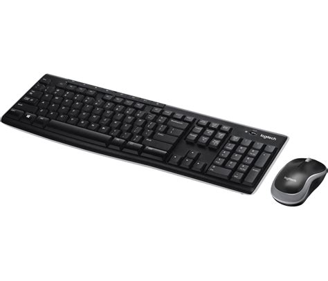 Logitech Mk270 Wireless Keyboard And Mouse Combo With Media Shortcut Keys