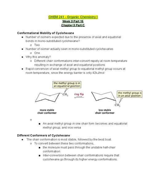 Chem Lecture Notes Week Part Chapter Part C Notes Chem