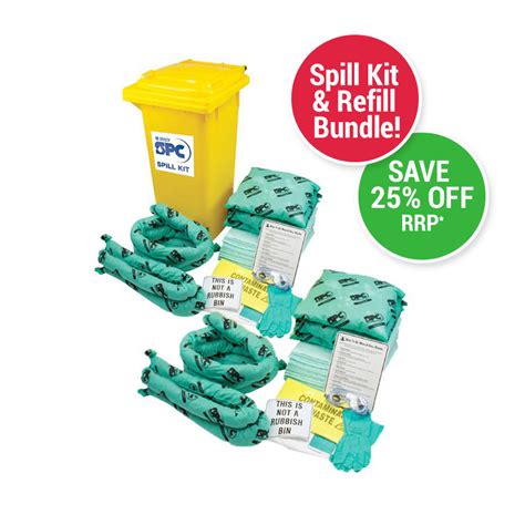 Chemical Spill Kits Emergency Spill Response Kits Seton Australia