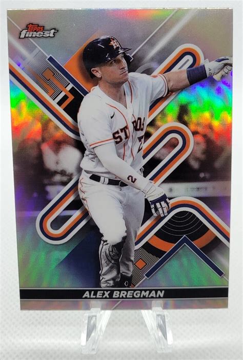 Mavin 2022 Topps Finest Alex Bregman Extended Base SP