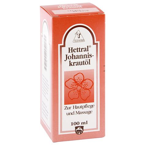 Hettral Johanniskrautöl 100 ml Online Kaufen