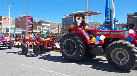 Midagri Peblt Entrega Tractores Agr Colas En Acto P Blico En