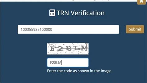 Online Trn Verification In Uae From Fta 2024 Gulfistan