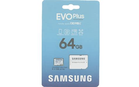 Samsung Micro Sdxc Gb Memory Card With Sd Adapter Evo Plus Review