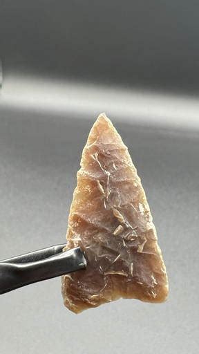 1 38 Gem Point Made Of Knife River Flint From A Mandan Site In North