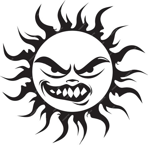 Solar Wrath Angry Suns Desenho Icônico Eclipsed Fury Dark Sun Logo