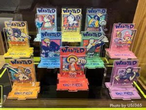 【USJ】2024年ワンピースのグッズ50種類を紹介！缶バッジやマスコットなど多数！ | USJ365