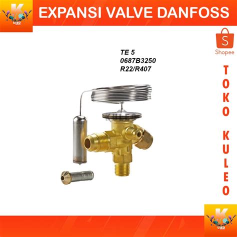 Jual Expansi Danfoss Expansion Valve DANFOSS TE 5 R22 R407 Expansi