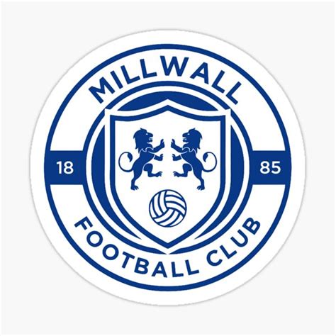 "Millwall logo" Sticker for Sale by MarvinBrown24 | Redbubble