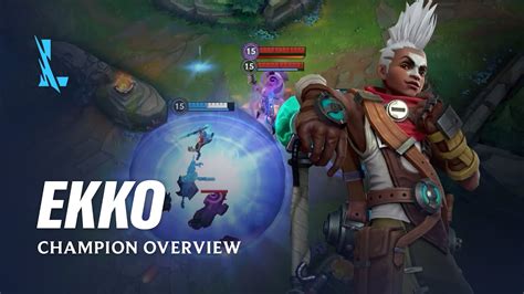 Ekko Champion Overview Gameplay League Of Legends Wild Rift Youtube