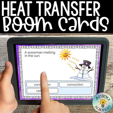 Conduction Convection Radiation Boom Cards Amigo Science